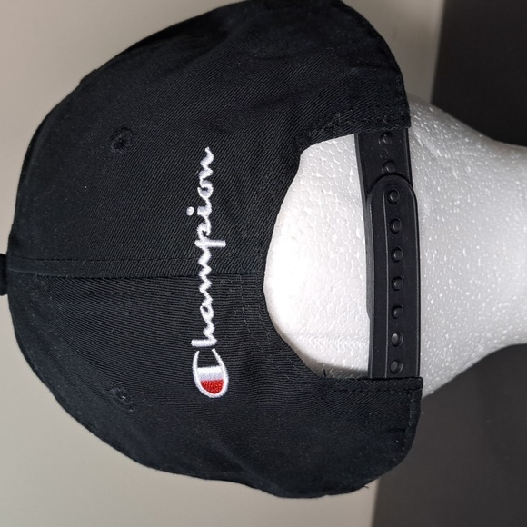 Champion Embroidered Baseball Cap Snap Back One size - Picture 4 of 7